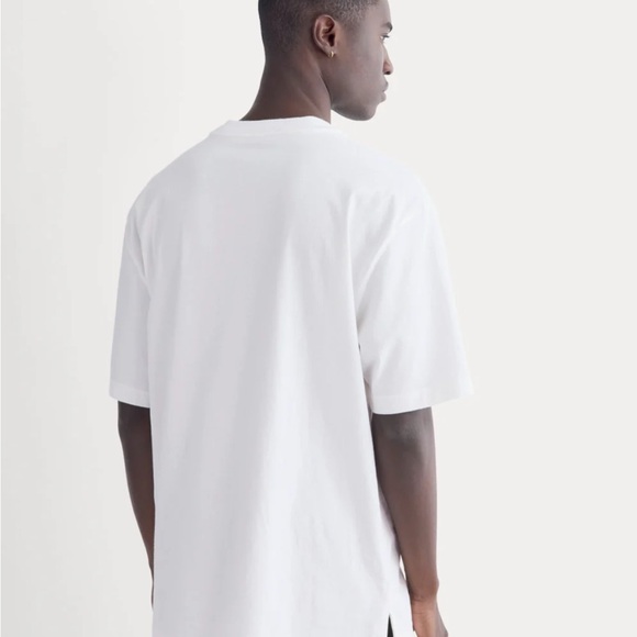 Everlane Oversized Classic White Men's T-Shirt Tee Small MSRP $48 - Picture 3 of 5
